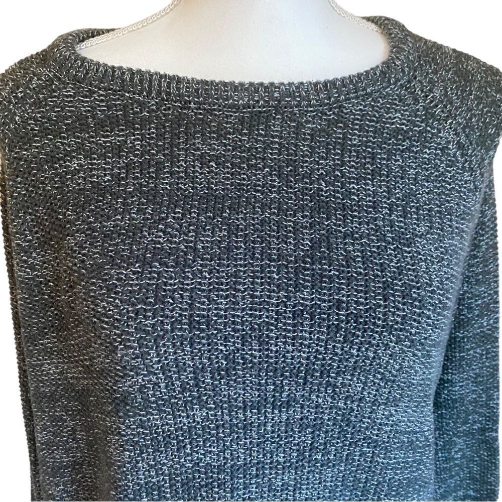 YES NO Oversized Grey Sweater Women’s XL - Picture 2 of 6